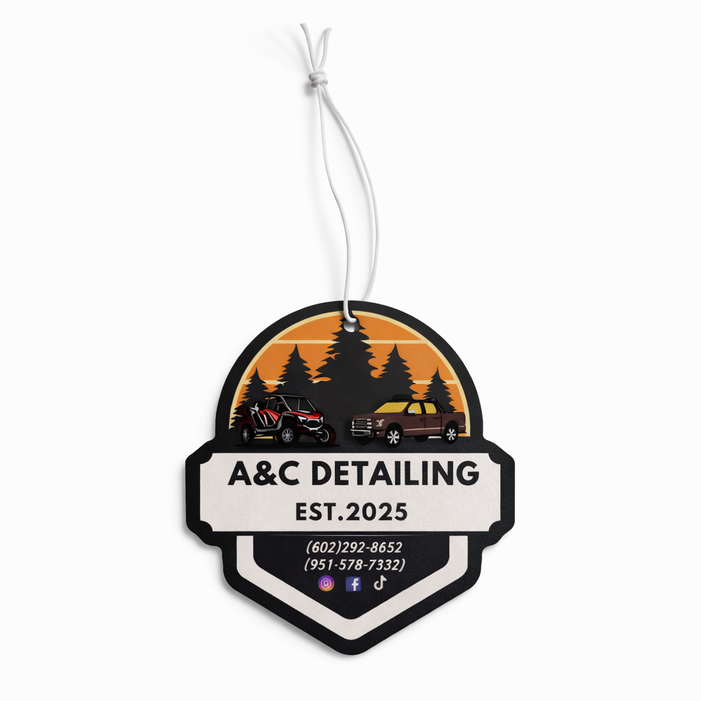 Die Cut Car Air Freshener 5